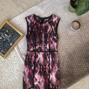 J.LO ANIMAL PRINT DRESS